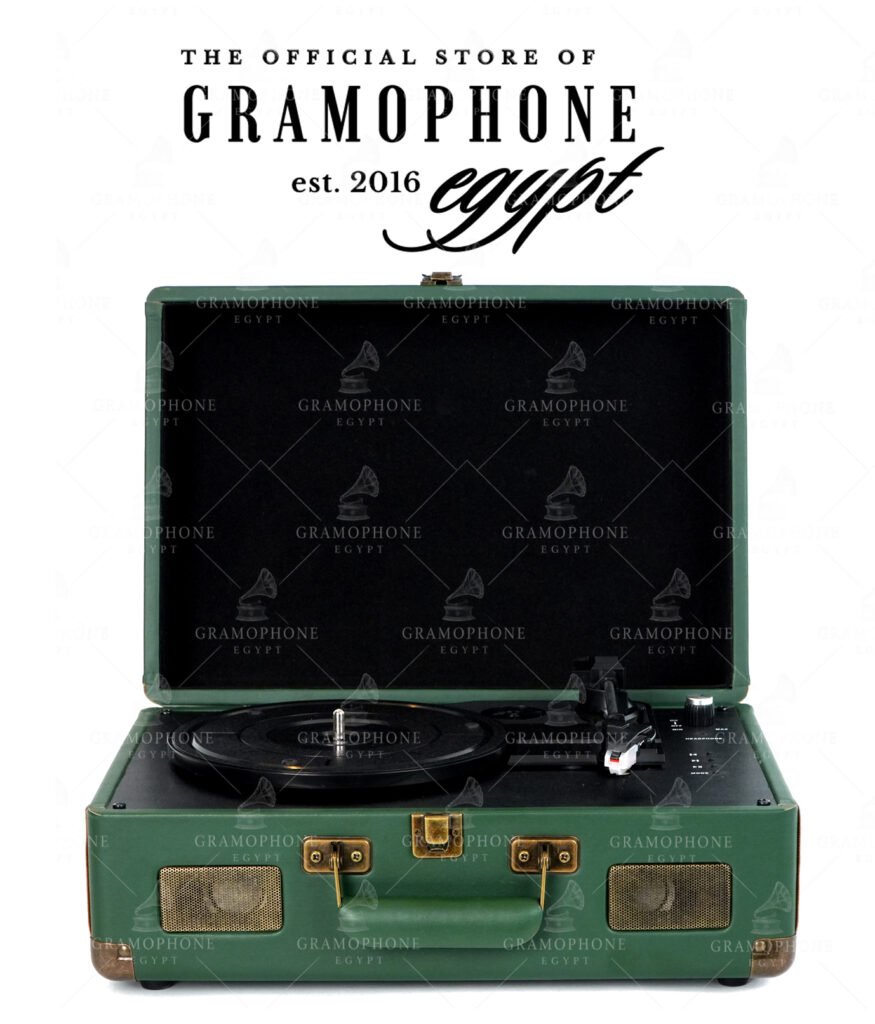 RS3000 Portable Gramophone<span> - </span>Green