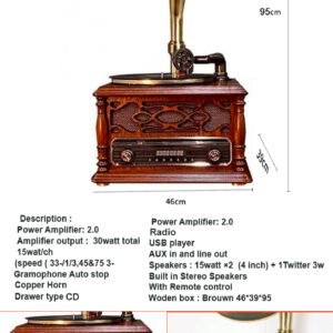 Vintage Gramophone Model S380 - Image 7